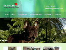 Tablet Screenshot of elbalmoral.com